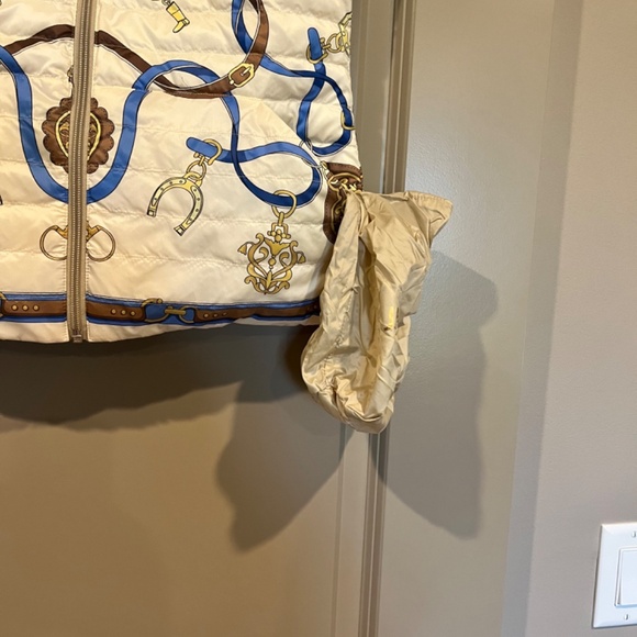 J McLaughlin Down Vest XS Women  Reversible  Equestrian print 75%OFF - Picture 5 of 6